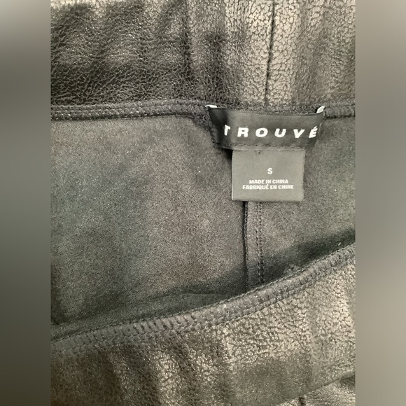 TROUVÈ leather look leggings SO DRESSY 🖤 - Picture 9 of 9